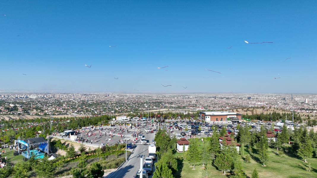 Selçuklu'da çocukların neşesi gökyüzüne taştı 9